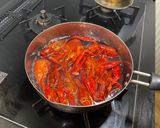 ザリガニとトマトのイタリア風パスタ作り方1写真