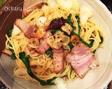カリカリにんにくの具沢山ペペロンチーノ作り方9写真