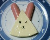 ６Ｐチーズdeお魚くまさん　つくロッピー作り方5写真