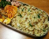 一味違う～合挽き肉の炒飯作り方6写真