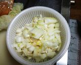 給料日前!竹輪と玉ねぎと麩の塩こぶチーズ作り方2写真