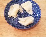 あまったぎょうざの皮で…チーズ包み焼き作り方1写真