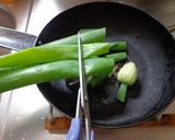 最速の葉玉ねぎの炒め物作り方3写真