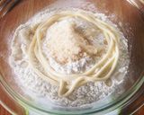 ハムとチーズで、手ごねで簡単調理パン作り方1写真
