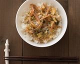 基本のつくし卵とじ作り方5写真