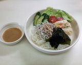 ポテサラとしらすわかめのサラダ丼作り方3写真