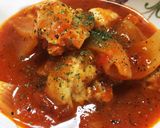簡単！鶏モモ肉のトマトソース煮作り方5写真