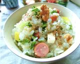 食感楽し♡SPICY混ぜごはん。作り方7写真