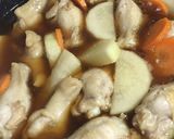 めんつゆで簡単☆しっかり味の手羽元の煮物作り方4写真