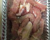 お弁当にも☆豚ロース肉のスティック唐揚げ作り方1写真