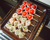 ささみとトマトのヘルシー串焼き作り方7写真