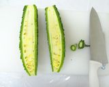 食品乾燥機で干しゴーヤの作り方作り方3写真