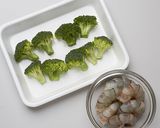 温野菜とえびのシーザーサラダ作り方1写真