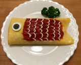 こどもの日に！こいのぼりオムライス作り方9写真