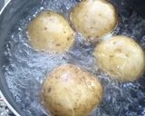 じゃがもちの油揚げ包み♡作り方1写真