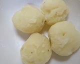 じゃがもちの油揚げ包み♡作り方2写真