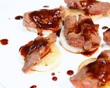 照り焼きソースで頂く牛肉と大根のステーキ作り方4写真