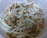 きんぴらごぼう で かき揚げ丼作り方5写真