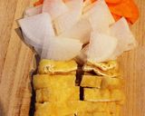 だし入り味噌で簡単＊油揚げと大根の味噌汁作り方2写真