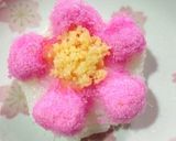 ひな祭り、お花見にペットボトルで花寿し作り方7写真