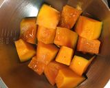 お弁当にも☆かぼちゃの煮物作り方3写真