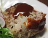 タケノコごろごろハンバーグ♪作り方5写真