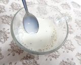 粉末緑茶で作る豆乳ラテ作り方4写真