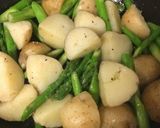 新じゃがとアスパラのシンプルソテー作り方5写真
