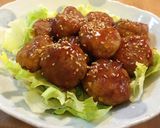 ふわふわ〜♡豆腐肉団子の甘酢あんかけ作り方6写真