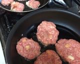 パンで作る基本のハンバーグ作り方3写真