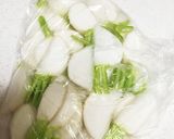 あっさり漬け物☆カブのからし酢味噌あえ作り方8写真