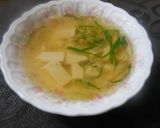 豆腐のスープ　超簡単　作り方2写真