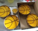 レアチーズケーキのバスケットボール^ ^作り方10写真
