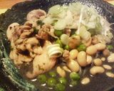 香味野菜の胡麻うどん作り方8写真