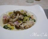 鶏肉と白菜きのこのクリーム作り方7写真