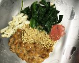 ほうれん草と納豆の梅和え作り方3写真
