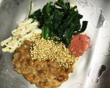 ほうれん草と納豆の梅和え作り方3写真
