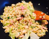 レタスチャーハン作り方7写真