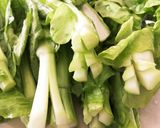 春の味、白菜の菜花の中華風和え物作り方2写真