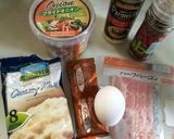 朝食にも！レンジで簡単エッグスラット風w作り方1写真