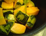 ご飯のおかずになるかぼちゃの味噌ミルク煮作り方1写真