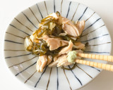 レンジで簡単☆鶏ささみの塩こんぶ蒸し作り方4写真