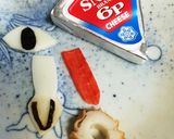 チーズで〜傘おばけ〜☆作り方1写真
