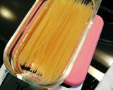 レンジでスパゲッティやパスタを茹でよう！作り方2写真