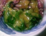 葉玉ねぎとたこの酢味噌あえ作り方4写真