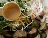 ♡お茄子まるごとごまドレサラダ♡作り方5写真
