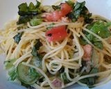 簡単!ツナと野菜の冷製パスタランチ~♪作り方5写真