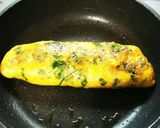 セリの入った卵焼き☆作り方6写真