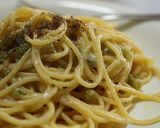 わさび漬けで簡単クリームパスタ作り方8写真