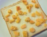 カリポリ沢庵×チェダートースト作り方2写真